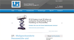 Desktop Screenshot of de.lpi-inc.com